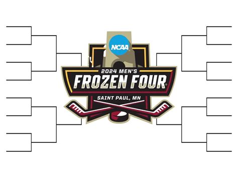 frozen four 2024 bracket|frozen four printable bracket.